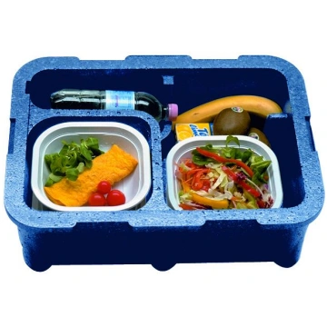 Isothermal container for two single portion 485x35