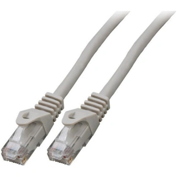 EFB RJ45 Patchkabel U/UTP Cat.6 LSZH CCA 7 5m grau