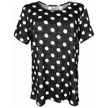 T-krekls sievietēm Kinga, melns, XXXL/XXXXL