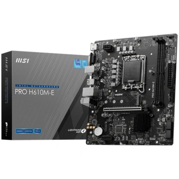 Mainboard|MSI|Intel H610|LGA1700|Micro-ATX|Memory
