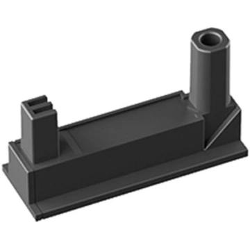 Bachmann Desk2 adhesive socket set, stainless stee
