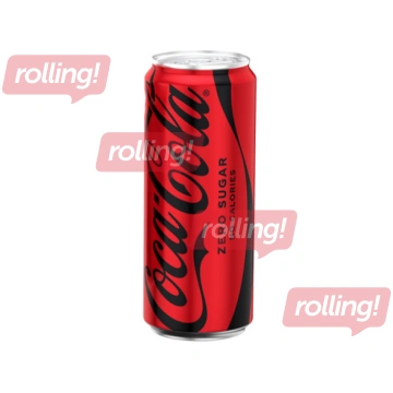 Gāzēts dzēriens Coca-Cola Zero, skārdene, 330ml (T