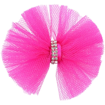 Blovi Bow tills bantīte ar rhinestones