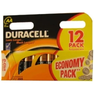 Baterijas DURACELL LR6 1.5V, AA, 12 gabali 52092_1