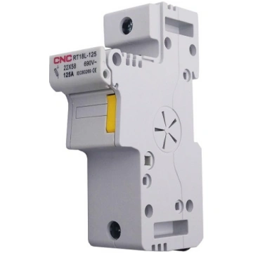 Fuse holder, 1P, 690V, 125A, DIN CNC