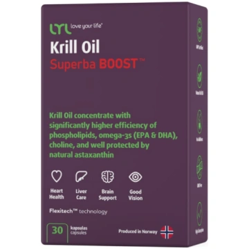 LYL Krill Oil Superba BOOST, kapsulas, N30