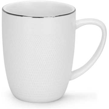 Krūze PLATINUM 330 ml (porcelāns) Fissman 14089