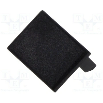 Cap for LED profiles; black; PDS-4-PLUS | K-C24337