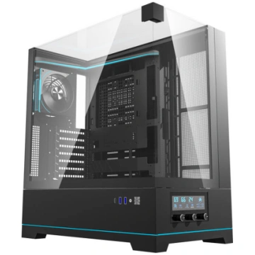 Darkflash DY450 PRO computer case + fan (black) DY