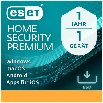 ESET Home Security Premium Elektroniska programmat