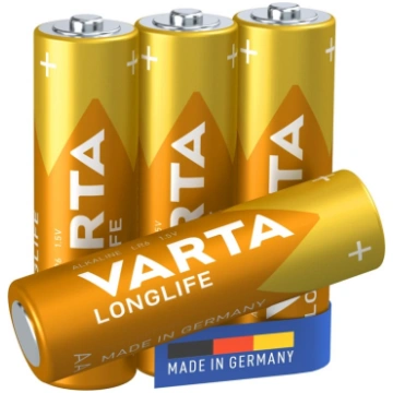 VARTA Longlife Alkaline Baterija AA (1,5V) B4, cen
