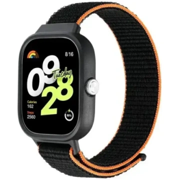 Beline siksna Redmi Watch 4 - melna-oranža