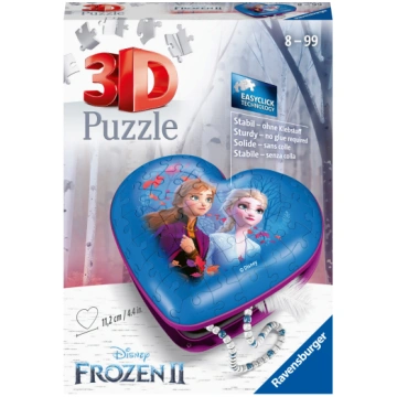 Ravensburger 3D Puzzle Heart Box Frozen 2 » Spēļu 