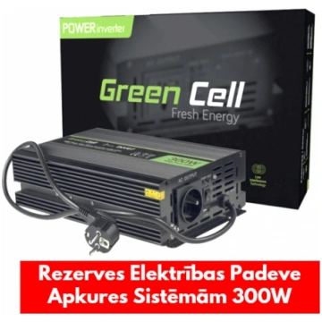 Rezerves Elektrības Padeve Apkures Sistēmām, 300W,
