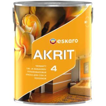Matēta sienas krāsa Eskaro Akrit 4