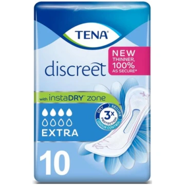TENA Lady Discreet Extra Incontinence Pads 10 per 
