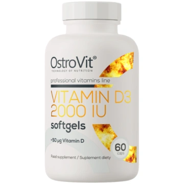 Vitamin D3 2000 IU 60 kaps. OstroVit