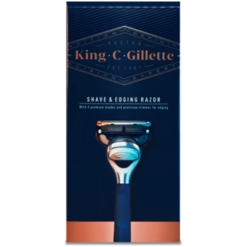 Gillette King C. Gillette Shave and Edging Razor D