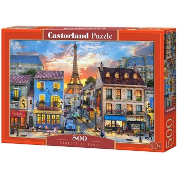 Castorland 500 pieces Streets of Paris ( 590443805