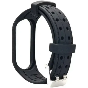 Beline viedpulksteņa siksna Mi Band 7, melna