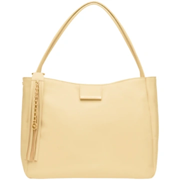 Borsa a spalla in pell Beige NeroGiardini Nero Gia