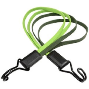 3244EURDAT | Flat multi cords bungee 70cm with 4 c