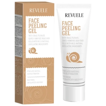 REVUELE FACE PEELING GEL WITH SNAIL FILTRATE 80ml
