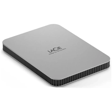 Ārējais HDD|LACIE|Mobilais disks|5TB|USB-C|Sudraba