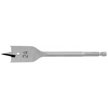 Grafīta lāpstas urbis kokam, 24 x 152 mm GRAPHITE