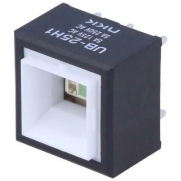Switch: push-button; Pos: 2; DPDT; 5A/125VAC; ON-(