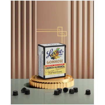 Leone - Gommose alla Liquirizia e Arancia Senza Zu