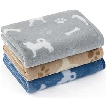 BEDSURE Dog Blanket, Cat Blanket, Washable, Fluffy