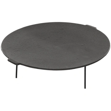 Čuguna panna Mustang Cast Iron Pan With Feet, 70 c