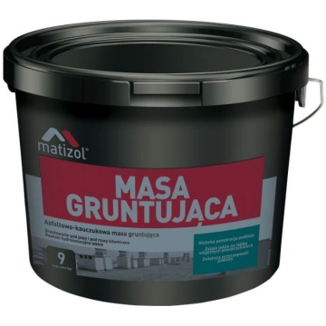 MATIZOL Bitumena-kaučuka grunts 9 kg (590751698761