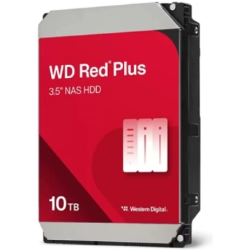 HDD|WESTERN DIGITAL|Red Plus|10TB|SATA|512 MB|7200