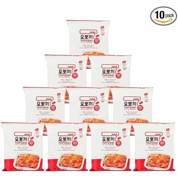 Yopokki rīsu kūkas maisiņā Topokki Sweet & Spicy (