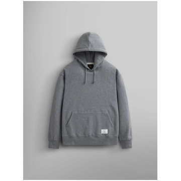 ESSENTIAL HOODIE - MEDIUM CHARCOAL HEATHER / L