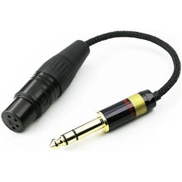 Ablet HIFI 6,35 mm 6,35 mm Male to 4 Pin XLR Femal