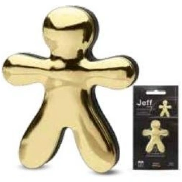 Mr&Mrs Jeff Scent for Car, Chrome Gold, Magic Vani