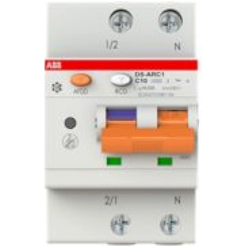 DS-ARC1 M 1P+N C 16A 30mA Ierīce 3 in 1: AFDD loki