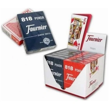 Bicycle Cards 818 - Red/Blue ( 2 Jumbo Index) ( 84