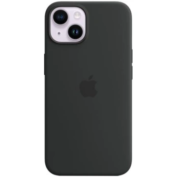 APPLE Silicone Case with MagSafe Midnight Black, f