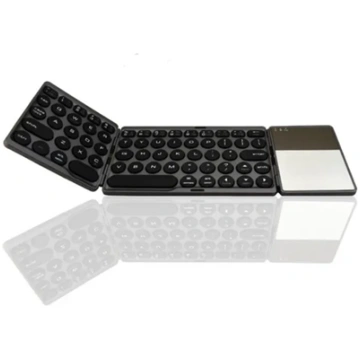 RoGer B033 Compact Bluetooth keyboard with touchpa