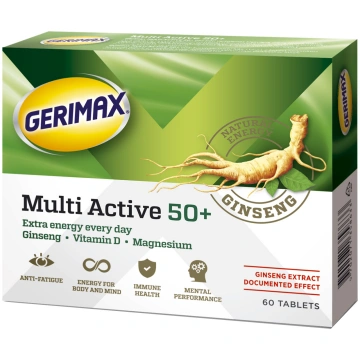 GERIMAX MULTI ACTIVE 50+ tabletes N60