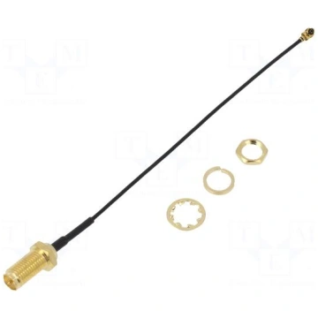 Antenna adapter | IPEX,RP-SMA-B socket,reverse | s