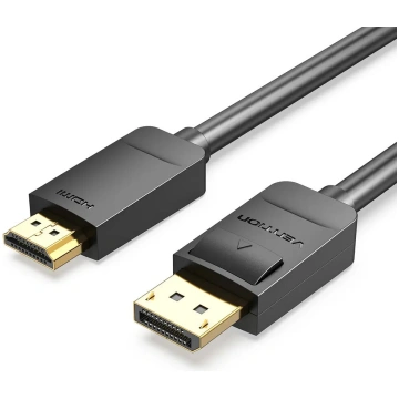 DisplayPort uz HDMI kabelis Vention DP to HDMI 2M,