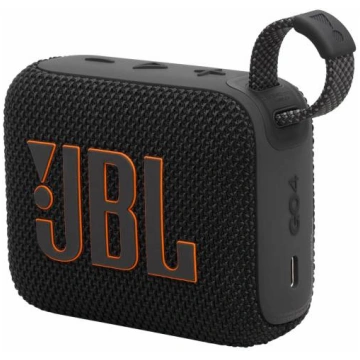 Bezvadu skaļrunis JBL GO 4, melna krās., 4.2 W