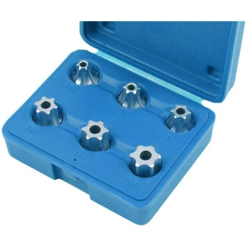 1/2" Dr. Bit socket set (TORX) 6pcs