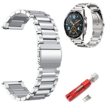 "BestAccessories", 20 mm plata tērauda pulksteņa a