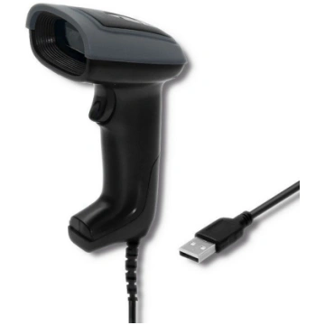 Svītru kodu skeneris Qoltec Wired QR and Barcode S